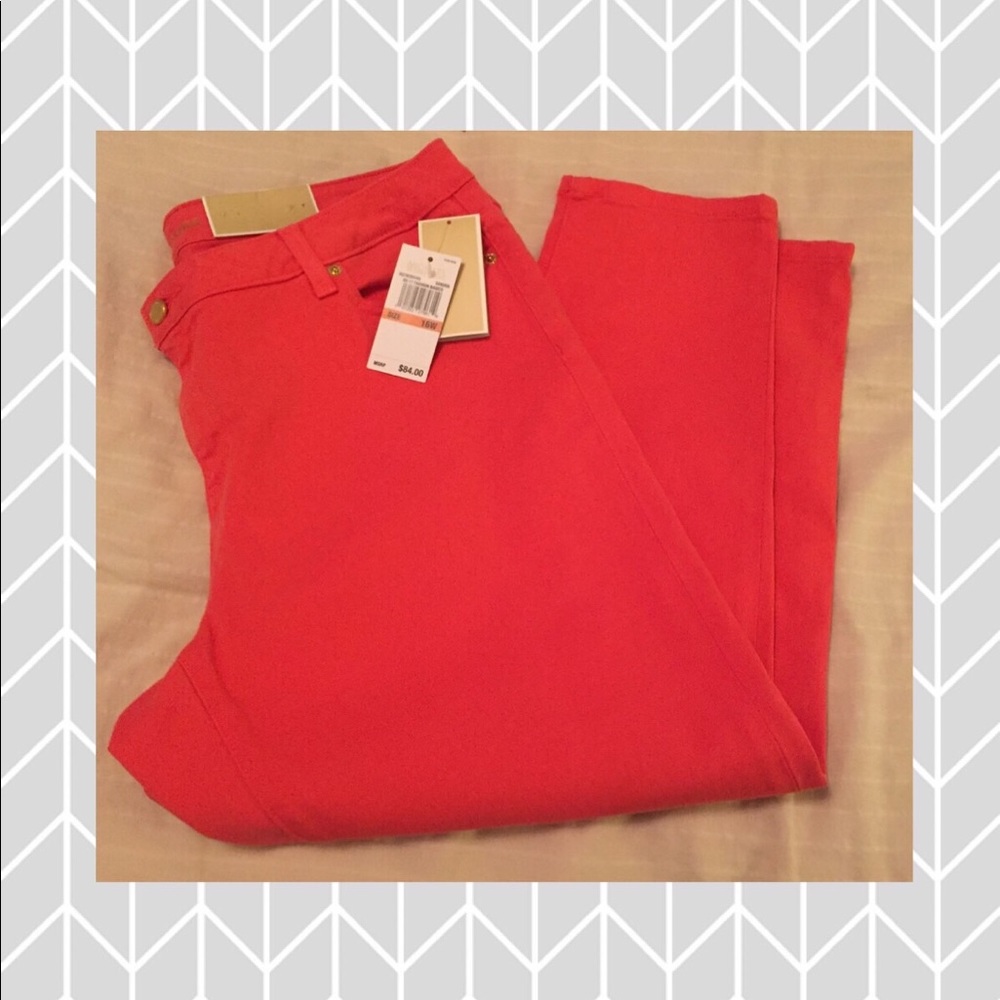 Michael Kors Skinny Izzy Sangria Pant